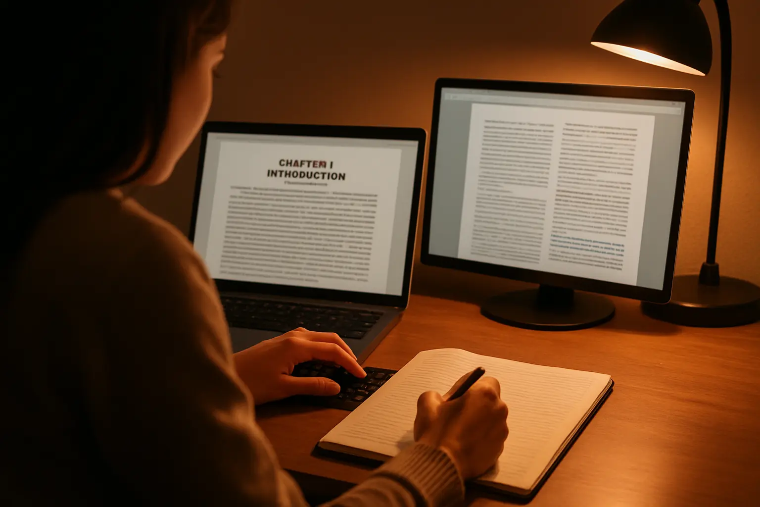 A student adding a citation while drafting rather than leaving the bibliography until the end