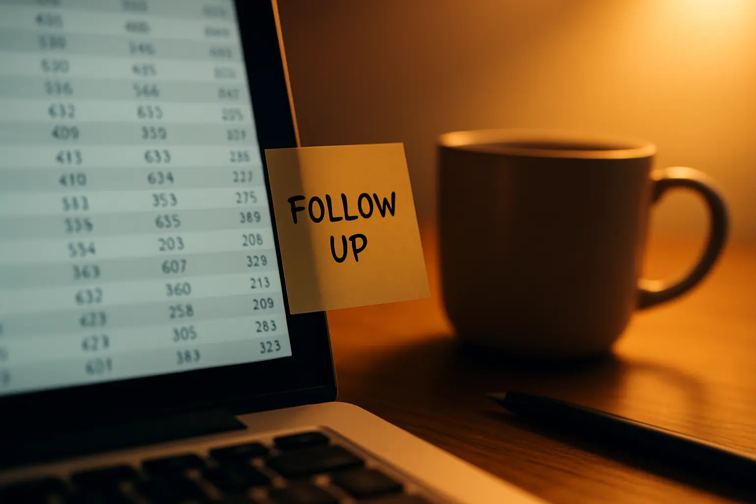 A dataset laid out with a grouping variable and an outcome variable ready for analysis
