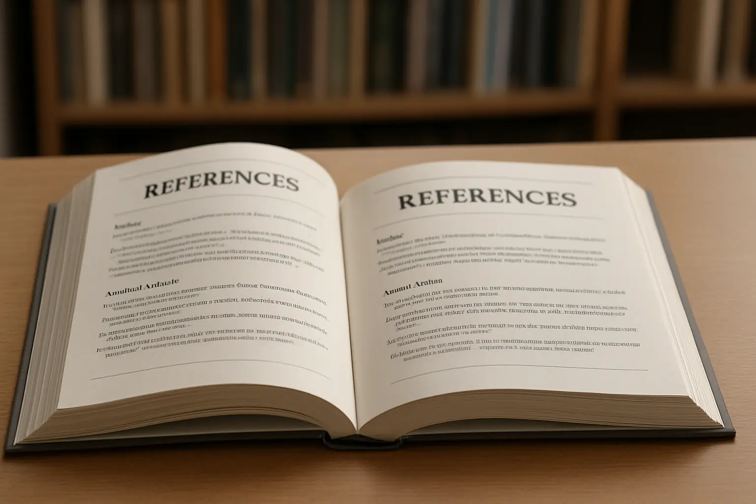 Two university library referencing guides open side by side showing different Harvard formats