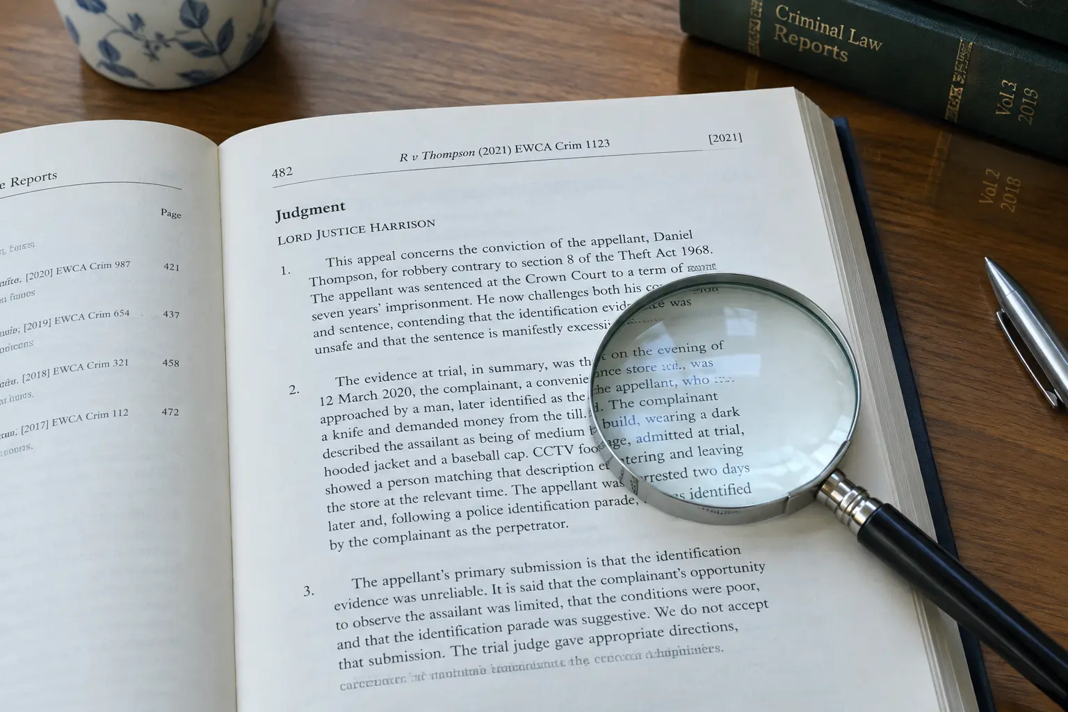 Open law report showing case citation formatting conventions