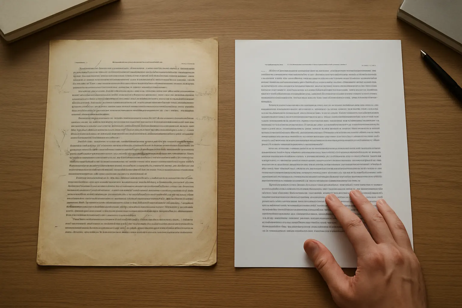 Comparing the original and the current consolidated version of a statute