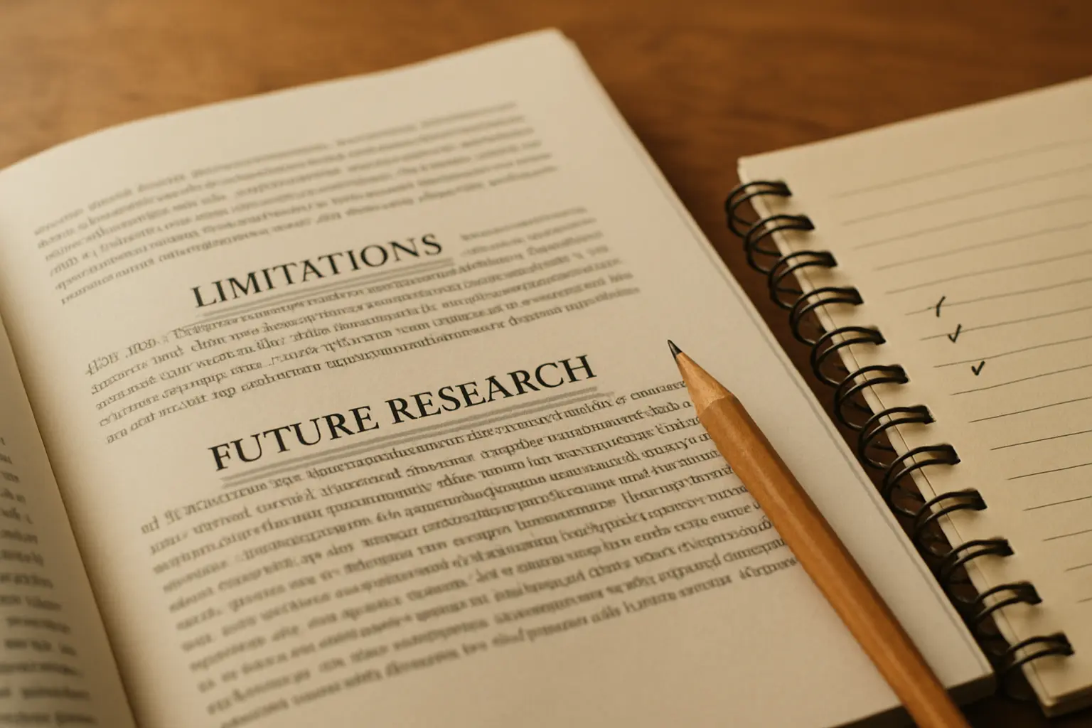 Reading the limitations and future research sections to find a defensible research gap