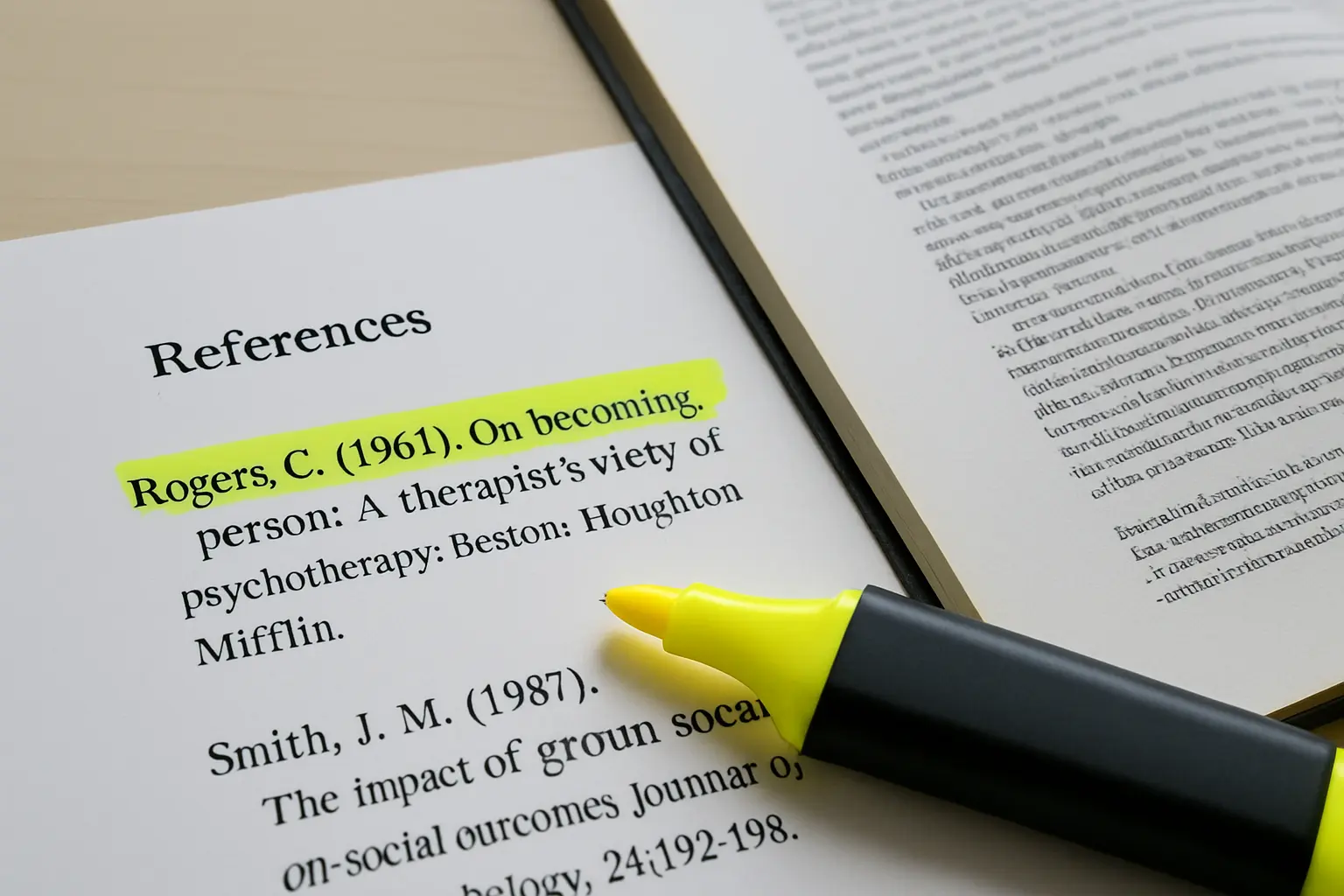 A worked Harvard reference list entry for a business theory citation
